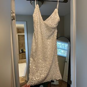 Lulus sparkle evening dress